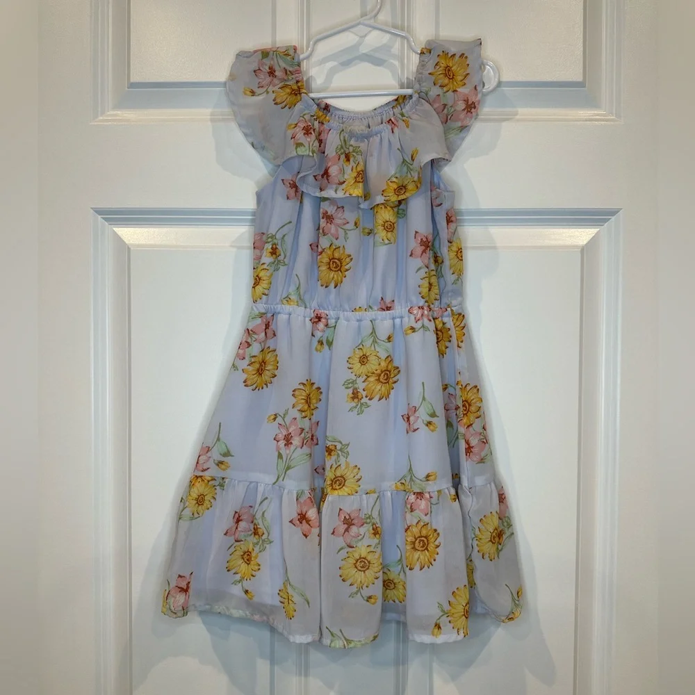 The Childrens‎ Place Flower Dress Size 5T